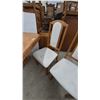 Image 9 : Oak Dining Table with One 24” Leaf and 6 Chairs