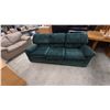Image 1 : Three-Seat Green Sofa