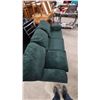 Image 3 : Three-Seat Green Sofa