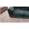Image 5 : Three-Seat Green Sofa