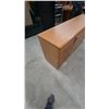 Image 2 : Light Wood Dresser with 4 Drawers and 2 Cabinets, 30”×66”×18”