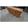 Image 4 : Light Wood Dresser with 4 Drawers and 2 Cabinets, 30”×66”×18”