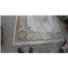 Image 2 : Floral and Scrollwork Area Rug, 94”×122”