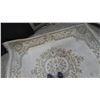Image 5 : Floral and Scrollwork Area Rug, 94”×122”