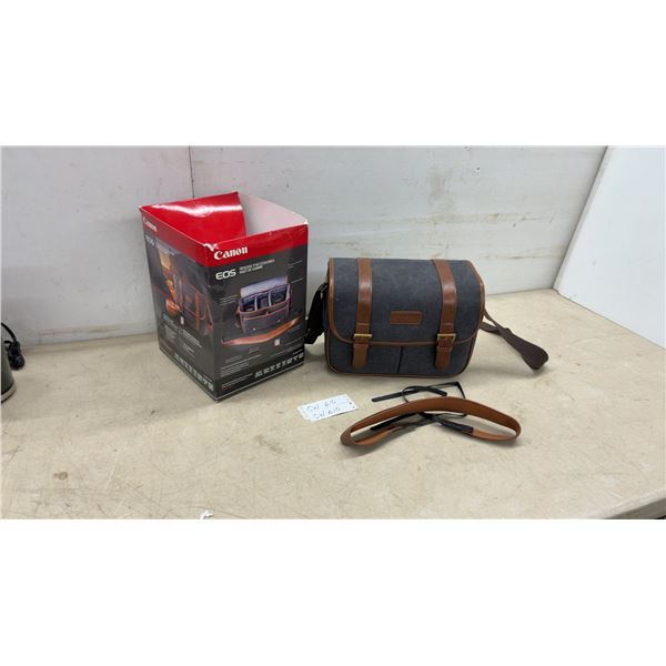 Canon EOS Premium Accessory Kit with Canvas Gadget Bag, Shoulder Strap