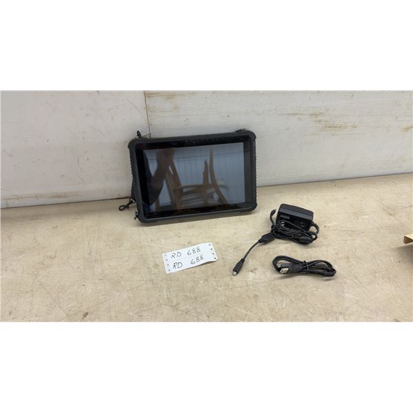 New Teguar TRT-A5380-10 Rugged Tablet PC with Power Adapter and USB Cable