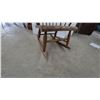 Image 6 : Wooden Rocking Chair with Gold Floral and Fruit Motif