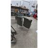 Image 7 : Glass Top Dining Table with Chrome Legs and 6 Upholstered Chairs
