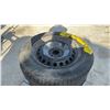 Image 2 : Set of 4 Michelin Tires 205/65R16 on 5-on 5-Bolt Steel Rims