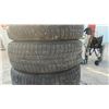 Image 7 : Set of 4 Michelin Tires 205/65R16 on 5-on 5-Bolt Steel Rims