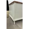 Image 11 : 1900s Antique Quebec Pine Box, 24 × 22 × 39”