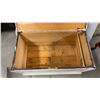 Image 7 : 1900s Antique Quebec Pine Box, 24 × 22 × 39”