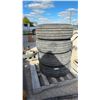 Image 1 : Set of 4 Bridgestone Dueler 275/55R20 113T M+S All-Season Tires. New Take-Offs