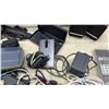 Image 6 : Assorted Electronics Lot: ARRIS XG1v3 Cable Box, Toshiba Laptop, Remotes, Adapters
