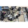 Image 7 : Assorted Electronics Lot: ARRIS XG1v3 Cable Box, Toshiba Laptop, Remotes, Adapters