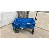Image 1 : Outbound Blue Folding Utility Wagon