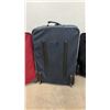 Image 7 : Three Soft-Sided Suitcases with Wheels, Red Cambridge, Blue Tekson, and Black Crown Collection
