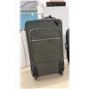 Image 3 : American Tourister Leopard Print Rolling Suitcase and Swiss Gear Black Rolling Suitcase