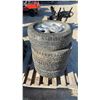 Image 1 : 4 Cooper Discoverer 245/65R17 Tires with Rims