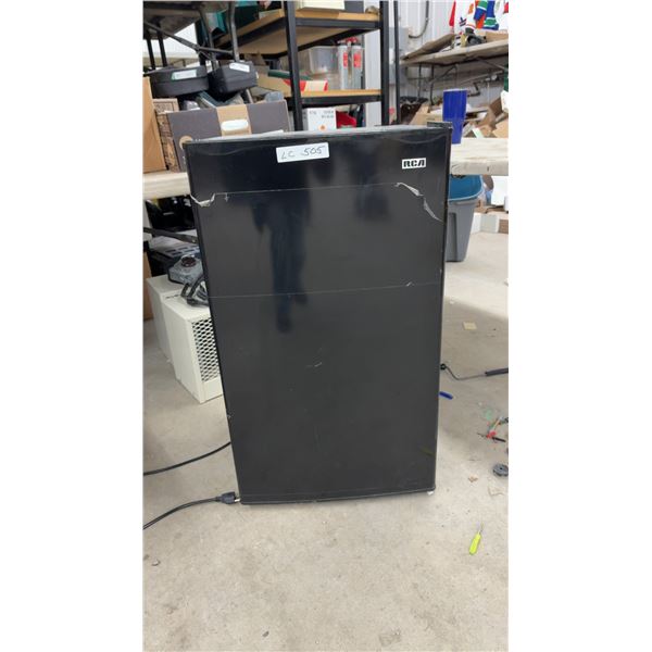 RCA RFR321-B Black Compact Mini Refrigerator with Freezer Compartment