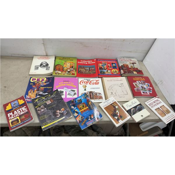 Collectibles Reference Books, Antique Advertising, Pez, Coca-Cola, Disneyana, Red Wing