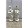 Image 4 : Royal Kohl China Gold Rose Serving Bowl, Emperor and Empress Figurines, Plates