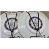 Image 9 : Royal Kohl China Gold Rose Serving Bowl, Emperor and Empress Figurines, Plates