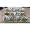 Image 1 : Royal Worcester "The Countryside Collection" Porcelain Collector Plates by Michael R. Jackson, Set