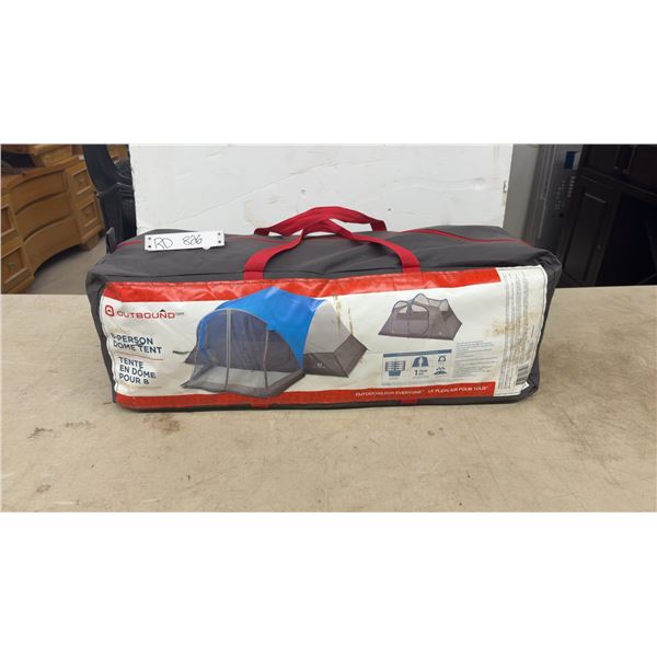 8 Person Dome Tent with Front Porch