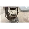 Image 12 : Grey Metal Storage Box with Vintage Kerosene Lanterns and Glass Insulators