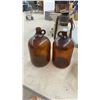 Image 6 : Grey Metal Storage Box with Vintage Kerosene Lanterns and Glass Insulators
