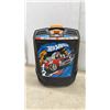 Image 3 : Hot Wheels 100-Car Rolling Storage Case and Car Launcher Storage Unit