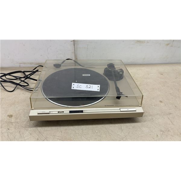 Pioneer PL-4 Direct Drive Auto-Return Stereo Turntable