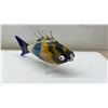 Image 5 : Three Pieces Art Glass Figurines, Blue Bird, Green Rabbit, and Striped Fish