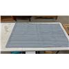 Image 2 : Navy Blue and White Striped RV Canvas with Matching Ties