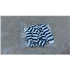 Image 4 : Navy Blue and White Striped RV Canvas with Matching Ties