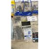 Image 9 : New Hardware: Assorted Drill Bits, Neoprene Insulated Clamps, Galvanized Screws