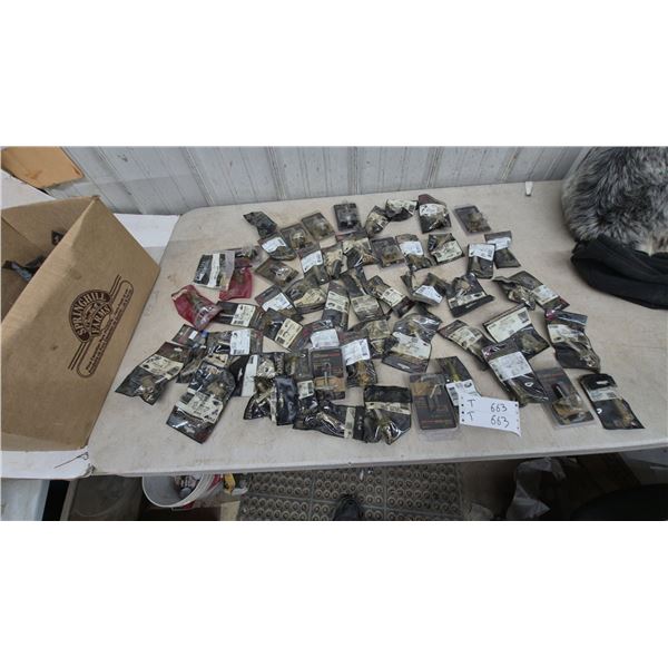 Large Assortment of Craftsman, Primax and Powerflx Brass and Bronze Plumbing Fittings and Valves