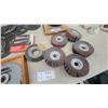 Image 2 : Assortment of Cutting and Grinding Wheels, Flap Wheels, Wire Wheel and DML Challenger Saw Blade