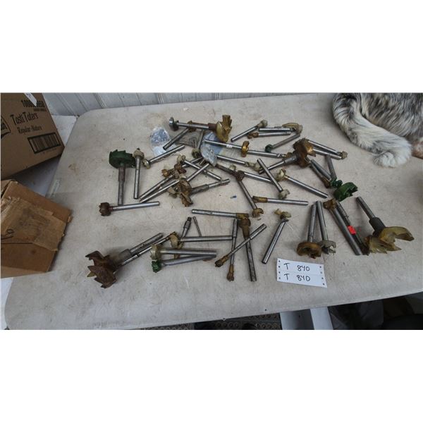 Assorted forestry Bits