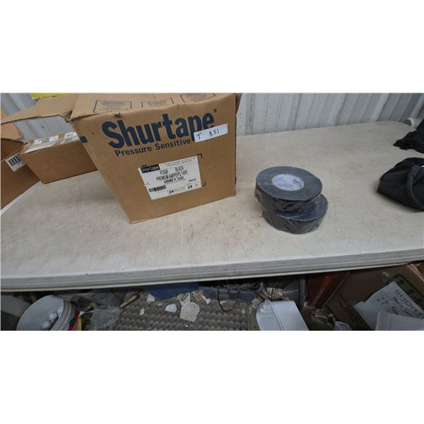 Shurtape PC628 Black Premium Gaffer's Tape, 48mm x 55m, 24-Roll Case