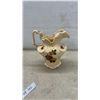 Image 3 : Lister Canada Ceramic Wash Basin and Pitcher Set With Rose Floral Design