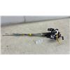 Image 1 : Four Ice Fishing Rods and 3 Reels