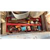 Image 3 : Pallet Lot: Gauges, Fasteners, Compressor Hose, Tool Boxes, Pumps, Motors