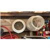 Image 8 : Pallet Lot: Gauges, Fasteners, Compressor Hose, Tool Boxes, Pumps, Motors