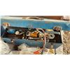 Image 9 : Pallet Lot: Gauges, Fasteners, Compressor Hose, Tool Boxes, Pumps, Motors