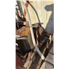 Image 2 : Pallet Lot: Lantern, Meat Grinder, Cadbury Display, Wash Tub Stand, Lamp