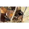 Image 4 : Pallet Lot: Lantern, Meat Grinder, Cadbury Display, Wash Tub Stand, Lamp