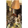 Image 6 : Pallet Lot: Lantern, Meat Grinder, Cadbury Display, Wash Tub Stand, Lamp