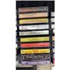 Image 4 : Cassette Tape Storage Briefcase with Country, Folk, and Fiddle Music Tapes